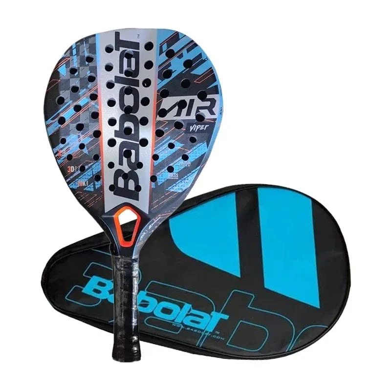 Neuer Pala Padel-Tennisschläger mit weicher Oberfläche aus Karbonfaser, leichter und modischer EVA-Sportschläger, Outdoor-Ausrüstung