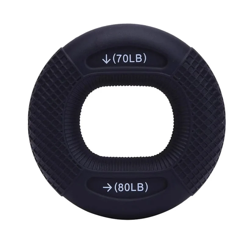 Silikon-Handgriff-Stärker, 20–80 lb, Greifring, Fingertrainer, Karpal-Expander, Muskel-Finger-Stretcher, lindert Schmerzen im Handgelenk