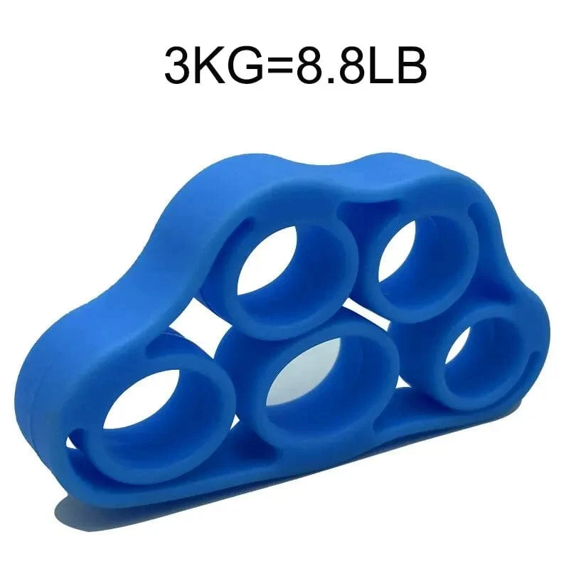 Silikon Finger Greifer Gym Hand Grip Widerstand Band Handgelenk Bahre Elastische Fünf Finger Expander Kraft Trainer Übung