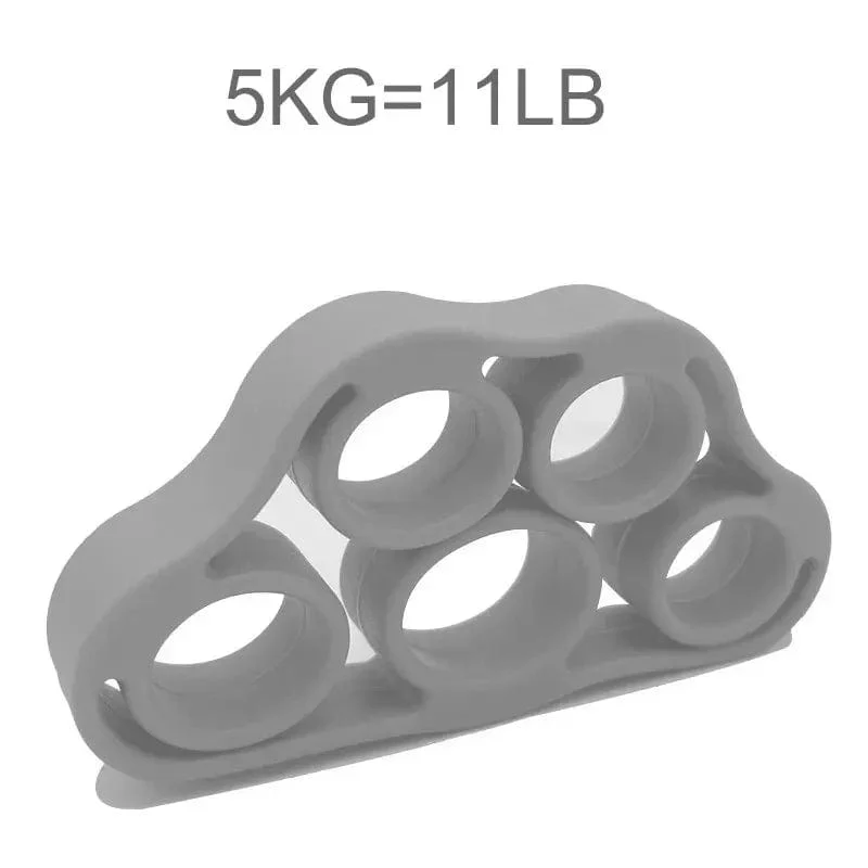 Silikon Finger Greifer Gym Hand Grip Widerstand Band Handgelenk Bahre Elastische Fünf Finger Expander Kraft Trainer Übung