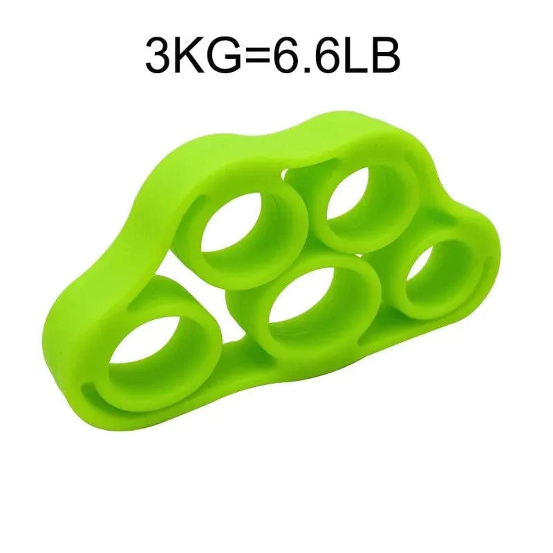 Silikon Finger Greifer Gym Hand Grip Widerstand Band Handgelenk Bahre Elastische Fünf Finger Expander Kraft Trainer Übung