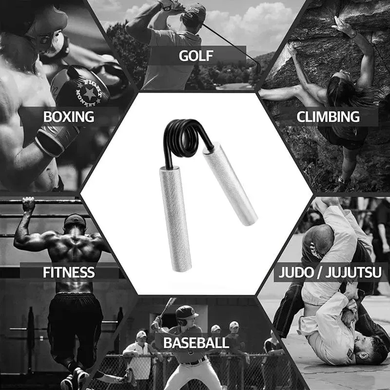 Aluminium-Handgriff für Fitnessstudio, Fitness, Fingertrainer, Armkrafttrainer, Muskelregeneration, Rehabilitation, Entwickler, Greifer