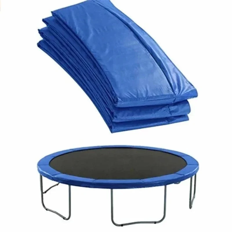 6/8/10 Fuß Trampolin-Schutzmatte, Trampolin-Sicherheitspolster, runde Feder, wasserabweisende Schutzhülle, Heimsport-Zubehör