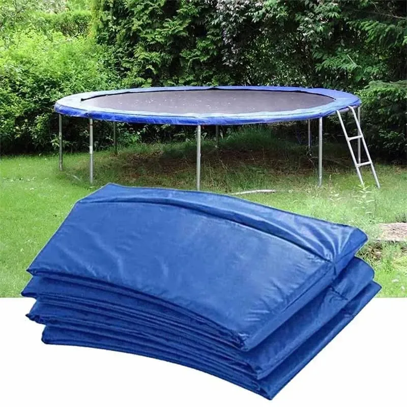 6/8/10 Fuß Trampolin-Schutzmatte, Trampolin-Sicherheitspolster, runde Feder, wasserabweisende Schutzhülle, Heimsport-Zubehör