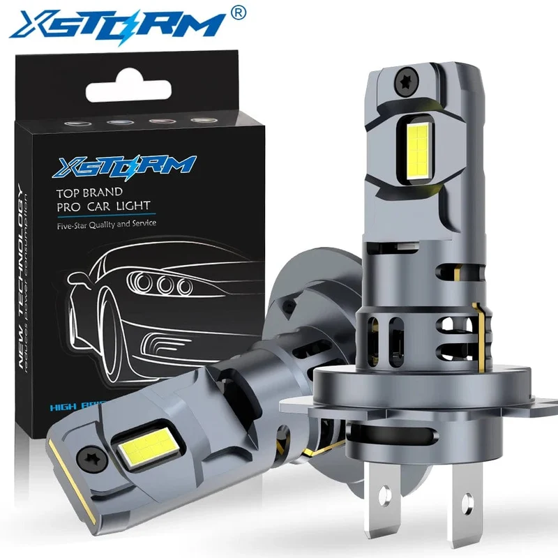 XSTORM H7 LED Scheinwerfer Birne Mini Wireless 60W 20000LM 6500K CSP für Auto Scheinwerfer Auto Diode Lampen H7 turbo Led 12V Automobil