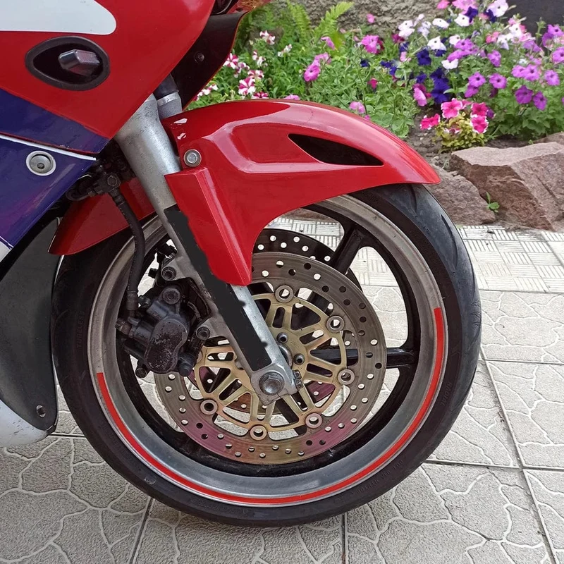 Für SUZUKI GSF Bandit 650 650S 1000 1200 1250 SV650 Zubehör Motorrad-Radaufkleber, 16 Stück, bunte reflektierende Felgenstreifen