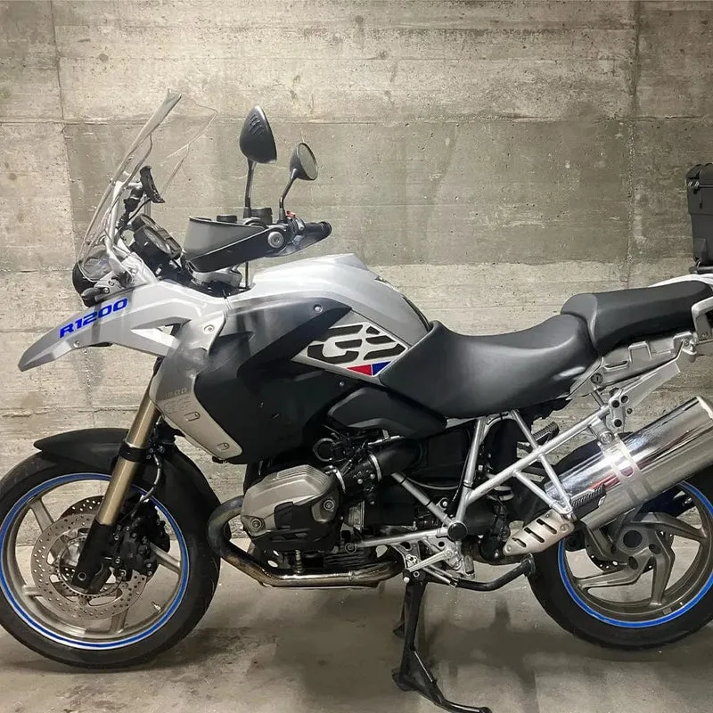 Für SUZUKI GSF Bandit 650 650S 1000 1200 1250 SV650 Zubehör Motorrad-Radaufkleber, 16 Stück, bunte reflektierende Felgenstreifen