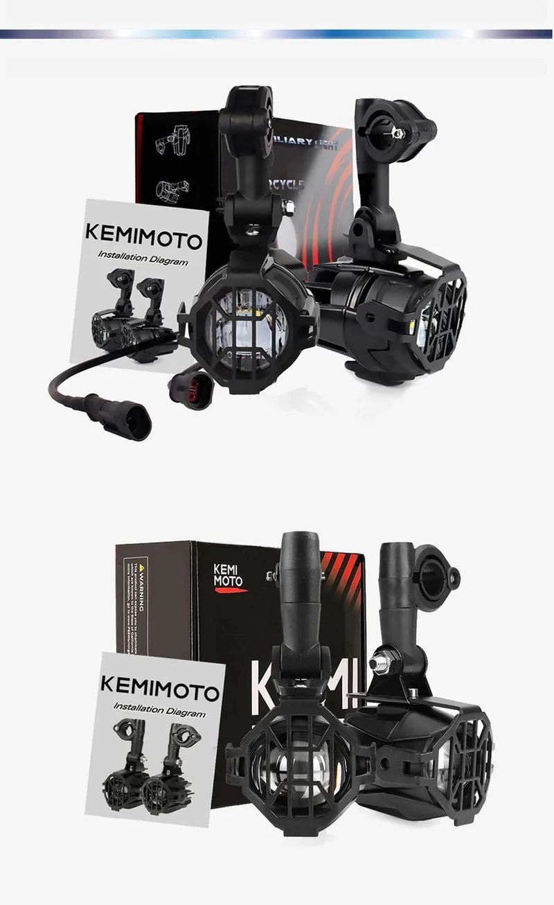 R1200GS 40W Motorrad LED Nebel Lichter Hilfs Assembliy Für BMW R1200GS F850GS F750GS F 850GS 750GS 1250GS GS LC Abenteuer