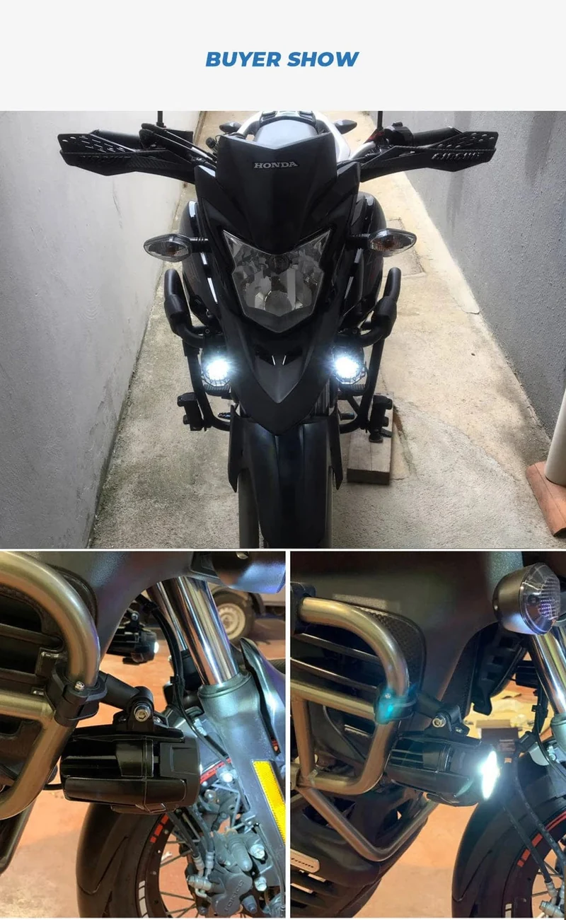 R1200GS 40W Motorrad LED Nebel Lichter Hilfs Assembliy Für BMW R1200GS F850GS F750GS F 850GS 750GS 1250GS GS LC Abenteuer