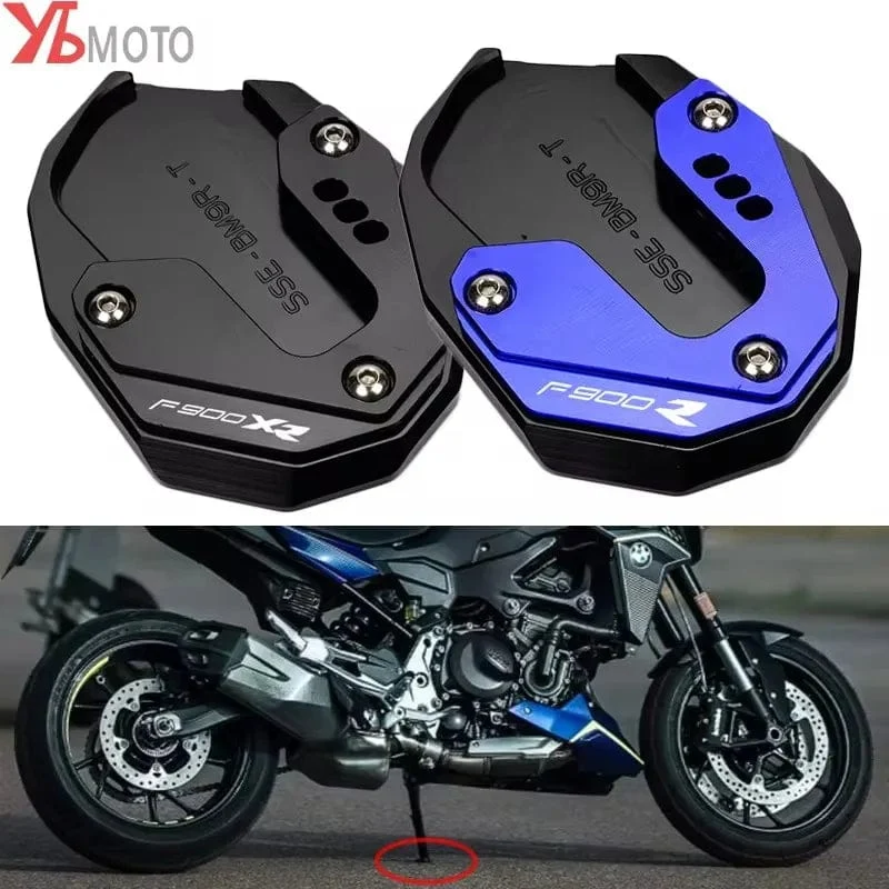 F900R / F900XR Ständer Vergrößern Motorrad Seitenständer Erweiterung Für BMW F900 R XR F900XR 2020 2021 2022 2023 Zubehör