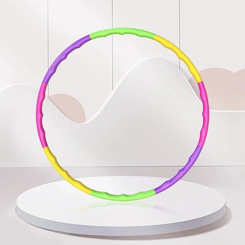 Sport Abnehmbare Farbe Hoop Ausrüstung für Kinder Tragbare Übung Kunststoff Fitness Training Kreis Beste Geschenke für Kinder