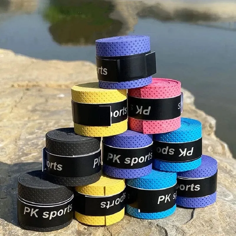10 stücke Tennis Grip Kopf Over Anti Slip Tennis Schläger Griffe Padel Zubehör Schock Tennis Badminton Squash Training Schweißband
