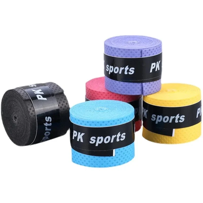 10 stücke Tennis Grip Kopf Over Anti Slip Tennis Schläger Griffe Padel Zubehör Schock Tennis Badminton Squash Training Schweißband