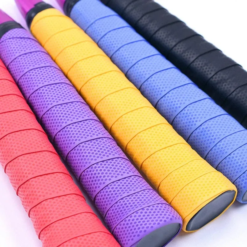 10 stücke Tennis Grip Kopf Over Anti Slip Tennis Schläger Griffe Padel Zubehör Schock Tennis Badminton Squash Training Schweißband