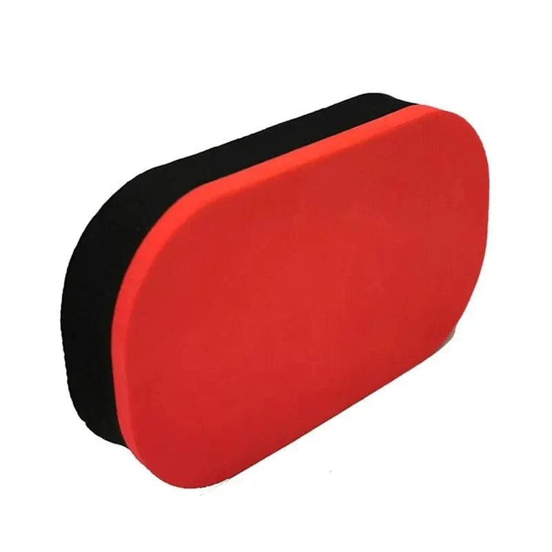 Tischtennisschläger-Gummi-Reinigungsmittel, Schwamm zum Abwischen von Gummi-Baumwolle, hoher Dichte, roter schwarzer Schwamm, der weich und ohne Verschlackung abwischt