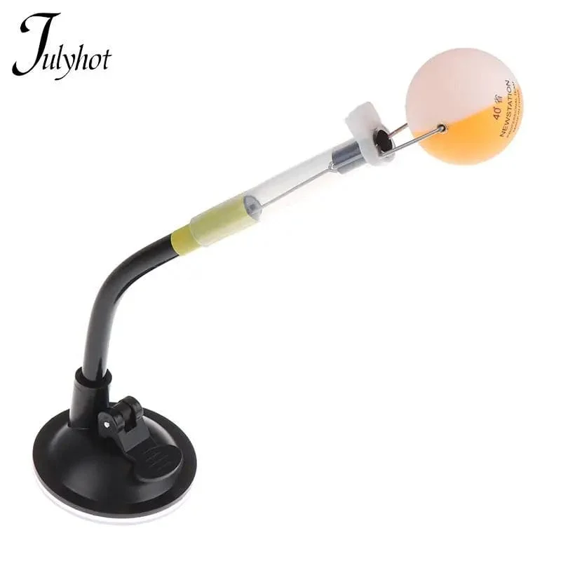 Professioneller tragbarer Tischtennistrainer Pingpong-Trainingsroboter Rapid Rebound Ball Clip Trainingsmaschine Saugtyp