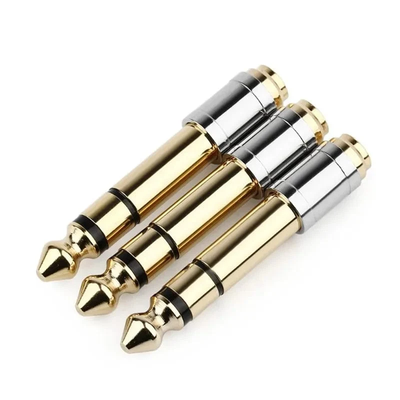 Jack 3.5 Zu 6.35 Audio Adapter 6.5mm Zu 3.5mm Konverter Männlich Weiblich Stecker Kopfhörer Stecker 6.3mm Verbraucher Elektronik