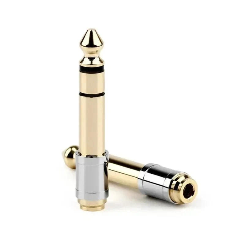 3.5 zu 6.35 Audio Adapter 6.5mm Zu 3.5mm Jack Konverter Männlich Weiblich Stecker Kopfhörer Stecker 6.3mm 6.5mm Verbraucher Elektronik