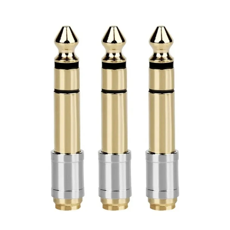 3.5 zu 6.35 Audio Adapter 6.5mm Zu 3.5mm Jack Konverter Männlich Weiblich Stecker Kopfhörer Stecker 6.3mm 6.5mm Verbraucher Elektronik