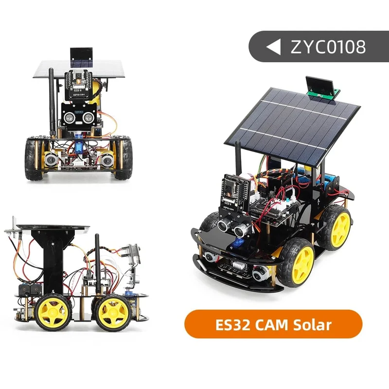 ESP32 Automatisierungsroboter-Kits für Arduino Solar Charging Meistverkaufte Unterhaltungselektronik Künstliche Intelligenz Smart Robot Kit