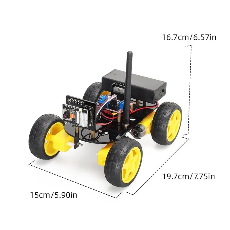 ESP32 Automatisierungsroboter-Kits für Arduino Solar Charging Meistverkaufte Unterhaltungselektronik Künstliche Intelligenz Smart Robot Kit