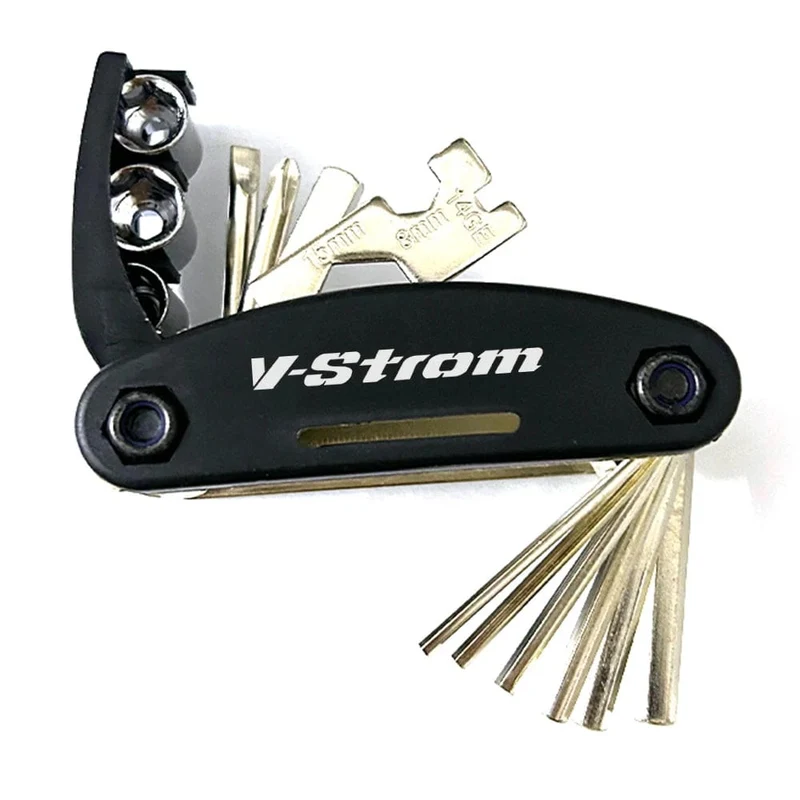 Für Suzuki V-Strom 250 650 1000 1050 XT V Strom VStrom 800DE DL650 Motorrad Multifunktionswerkzeug Tragbarer Reparatur-Schraubendreher-Satz