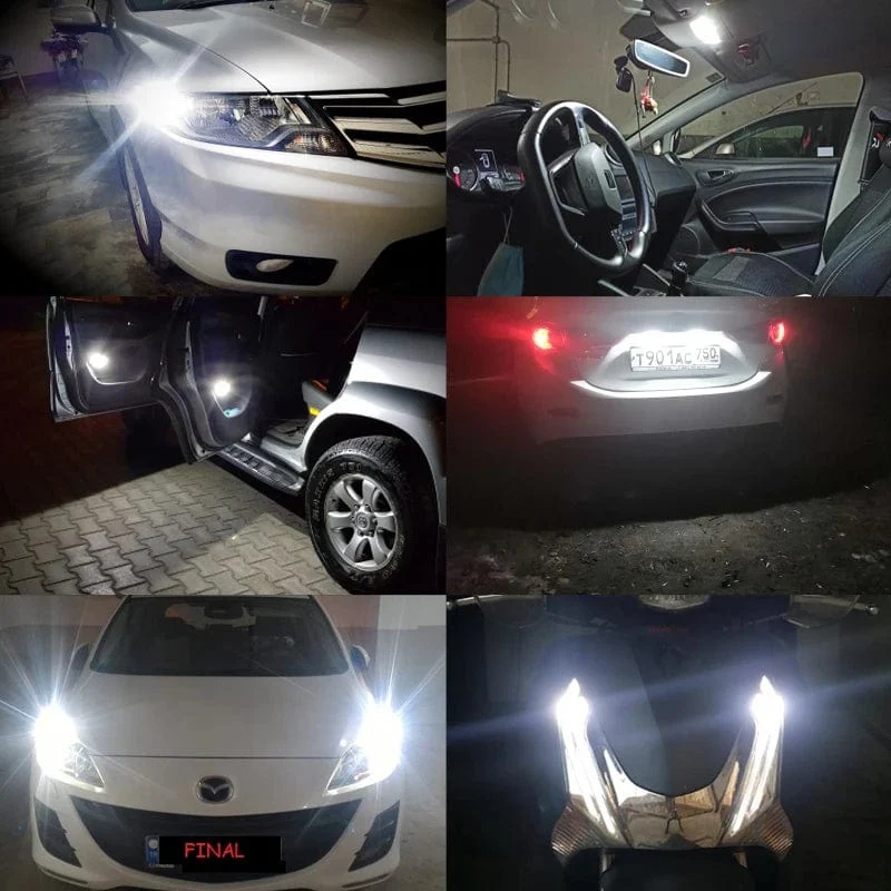2x W5W T10 LED CANBUS Kein Fehler 5W5 12V 8W 950Lm Auto Innen Seite Licht 194 3030 SMD Auto Vorderseite Marker Glühbirne