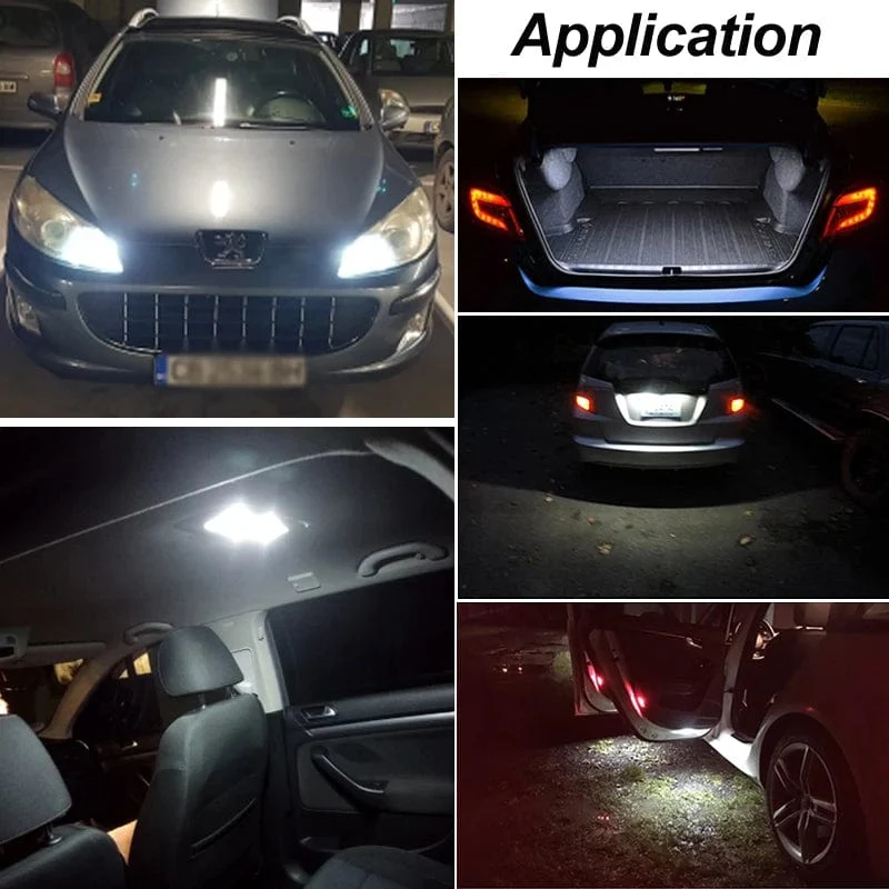 2Pcs W5W T10 LED Lampe Canbus Parkplatz Innen Lichter für Audi A3 A6 A5 8p B6 B8 B7 b5 C6 S3 S4 RS3 TT Quattro Q5 Q7 100 300