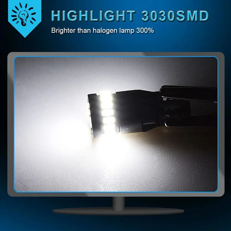 2 stücke T10 W5W LED Canbus Glühbirnen 194 168 Led Parkplatz Position Lichter Innen Lichter Für VW Polo Passat b5 b6 CC Golf 4 5 6 7 Jetta