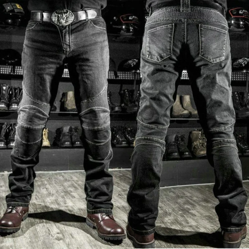 Motorrad-Reitjeans für Herren, Outdoor, Moto-Jeans, Knie- und Hüftschutz, Motocross-Hose, Touring-Hose, Anti-Drop-Hose, Schutzausrüstung