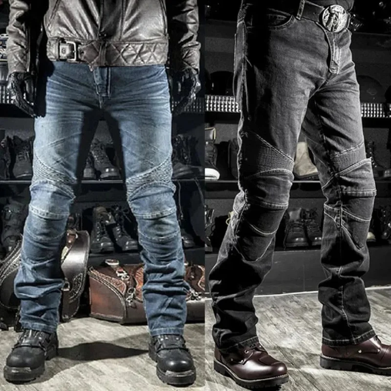Motorrad-Reitjeans für Herren, Outdoor, Moto-Jeans, Knie- und Hüftschutz, Motocross-Hose, Touring-Hose, Anti-Drop-Hose, Schutzausrüstung