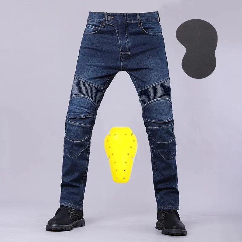 Motorrad-Reitjeans für Herren, Outdoor, Moto-Jeans, Knie- und Hüftschutz, Motocross-Hose, Touring-Hose, Anti-Drop-Hose, Schutzausrüstung