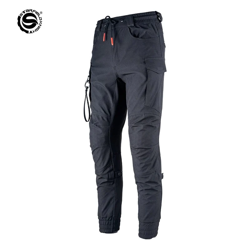 Star Field Knight Motorradhose Sommer Atmungsaktive CE-Schutzpanzerung Schwarz Armeegrün Herren Motorradhose