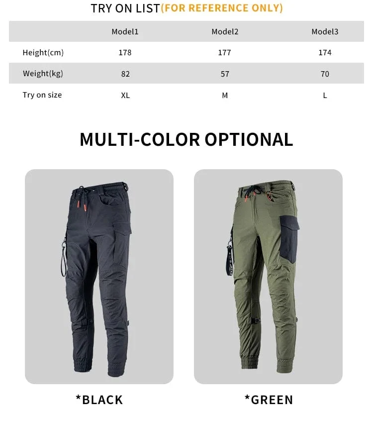 Star Field Knight Motorradhose Sommer Atmungsaktive CE-Schutzpanzerung Schwarz Armeegrün Herren Motorradhose