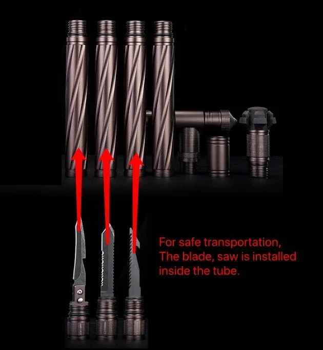 Outdoor Camp Wandern Werkzeug Selbstverteidigung Sticks Pole Hause Auto Multifunktionale Survival Kit Klettern Notfall Ausrüstung
