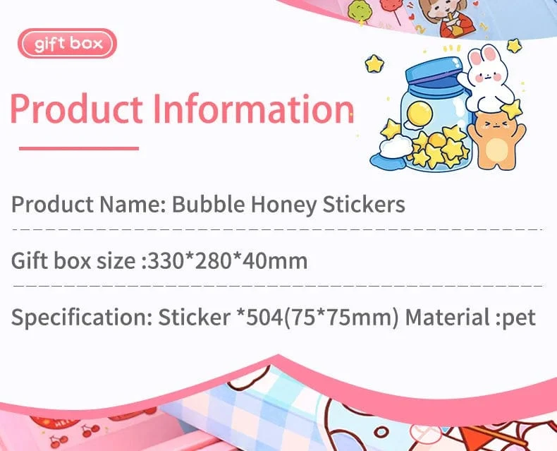 Mr. Paper 50 Stück wasserdichte PET-Cartoon-Aufkleber, süße Aufkleber für Kinder, Handbuch, Dekoration, Kawaii-Aufkleber, koreanisches Schreibwaren