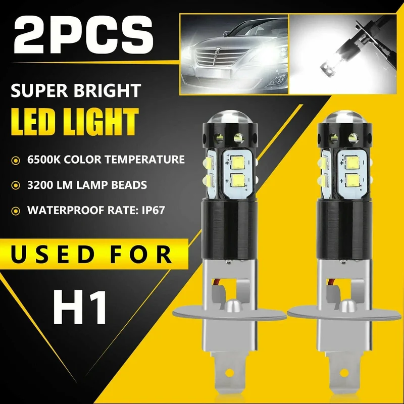 2 STÜCKE H1 LED Autoscheinwerfer 9005 9006 H8 H9 H11 H16 3200Lm 12 V 100 Watt 880 6000 Karat Weiß Fernlicht Nebelscheinwerfer Glühbirnen