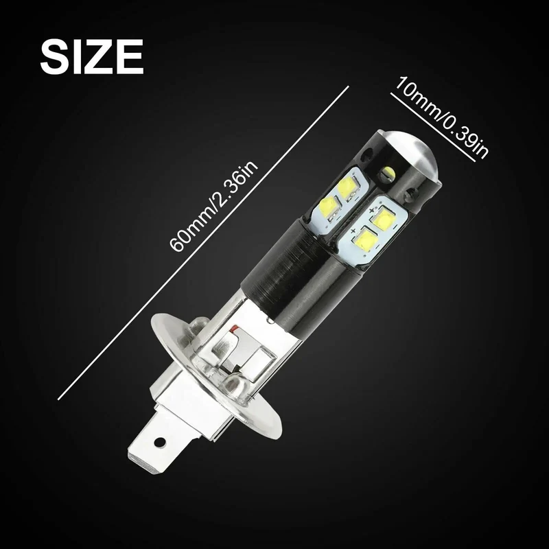 2 STÜCKE H1 LED Autoscheinwerfer 9005 9006 H8 H9 H11 H16 3200Lm 12 V 100 Watt 880 6000 Karat Weiß Fernlicht Nebelscheinwerfer Glühbirnen