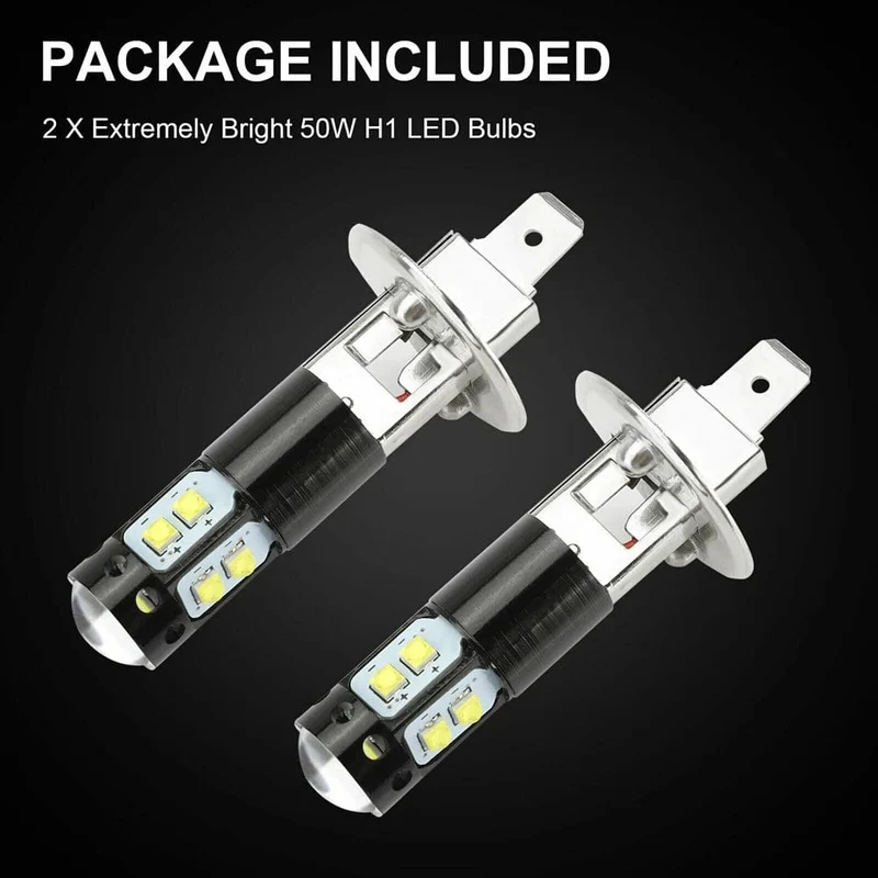 2 STÜCKE H1 LED Autoscheinwerfer 9005 9006 H8 H9 H11 H16 3200Lm 12 V 100 Watt 880 6000 Karat Weiß Fernlicht Nebelscheinwerfer Glühbirnen