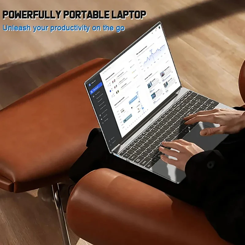 15.6 Zoll Laptop 32GB Ram 2TB SSD Windows 11 Notebook PC Gamer Intel N5095 Bürocomputer mit hintergrundbeleuchteter Fingerabdruck-WLAN-Kamera