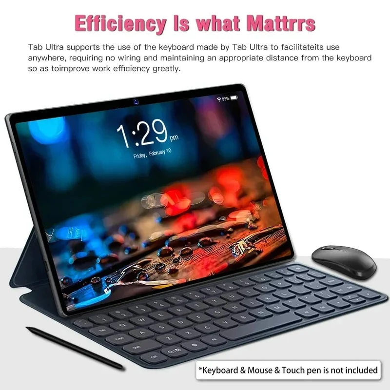 Original Neue Tablet Ultra Pad 2024 16G + 1TB Android 13 Tablet PC 12 Zoll Snapdragon 8 gen2 WIFI 5G tabletten Lernen unterhaltung