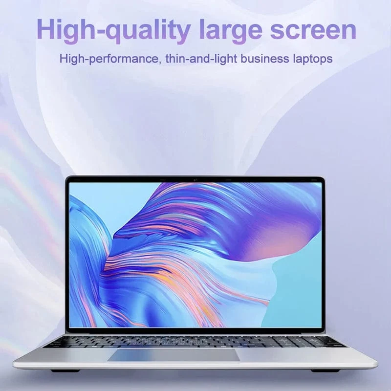 15.6-Zoll-Ultra-Slim-Laptop, 16 GB RAM, 2 TB SSD, Intel N3700, Notebook, Gamer, 1920 x 1080 Display, Büro-/Studiencomputer, PC, Windows 11 Pro