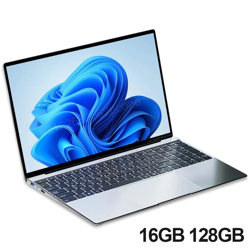 15.6-Zoll-Ultra-Slim-Laptop, 16 GB RAM, 2 TB SSD, Intel N3700, Notebook, Gamer, 1920 x 1080 Display, Büro-/Studiencomputer, PC, Windows 11 Pro