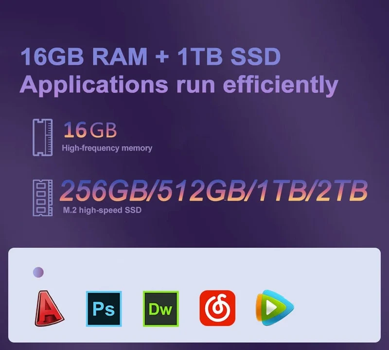 15.6-Zoll-Ultra-Slim-Laptop, 16 GB RAM, 2 TB SSD, Intel N3700, Notebook, Gamer, 1920 x 1080 Display, Büro-/Studiencomputer, PC, Windows 11 Pro