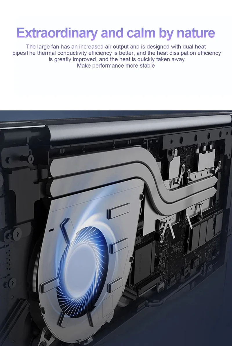 15.6-Zoll-Ultra-Slim-Laptop, 16 GB RAM, 2 TB SSD, Intel N3700, Notebook, Gamer, 1920 x 1080 Display, Büro-/Studiencomputer, PC, Windows 11 Pro