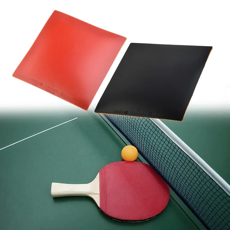 Langlebiger Tischtennisgummi mit Schwamm für Pong-Schläger, hochwertige Tischtennis-Pong-Abdeckung, Trainingszubehör