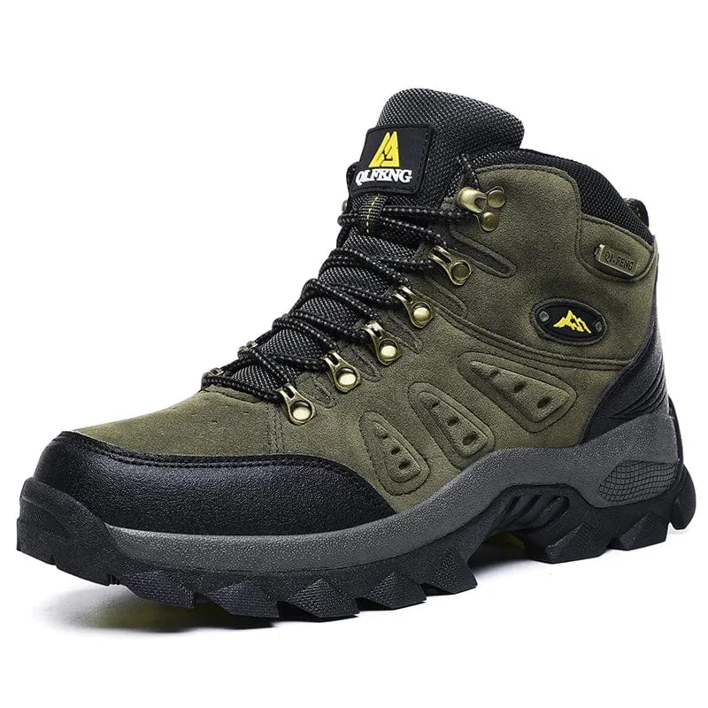 Große Größe 48 Wanderstiefel Herren Sommer Winter Outdoor Warm Fell Rutschfeste Mode Damen Schuhe Jungen Outdoor Arbeitsstiefeletten Herbst