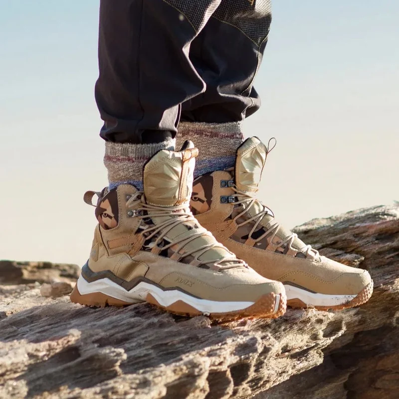 RAX Männer Wandern Schuhe Mid-top Wasserdichte Outdoor Sneaker Männer Leder Trekking Stiefel Trail Camping Klettern Jagd Turnschuhe Frauen
