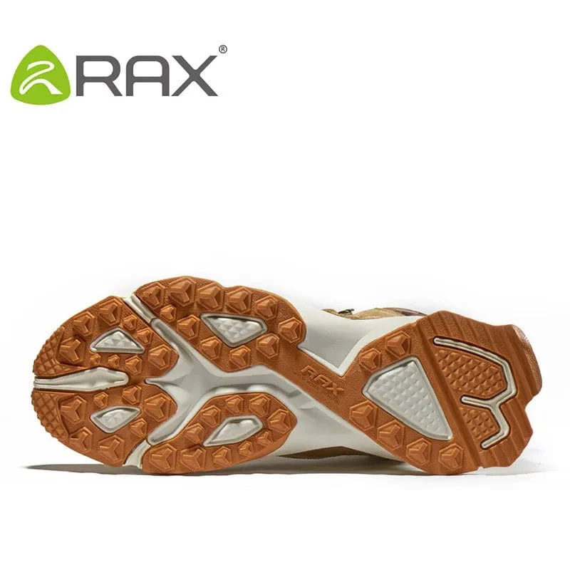 RAX Männer Wandern Schuhe Mid-top Wasserdichte Outdoor Sneaker Männer Leder Trekking Stiefel Trail Camping Klettern Jagd Turnschuhe Frauen