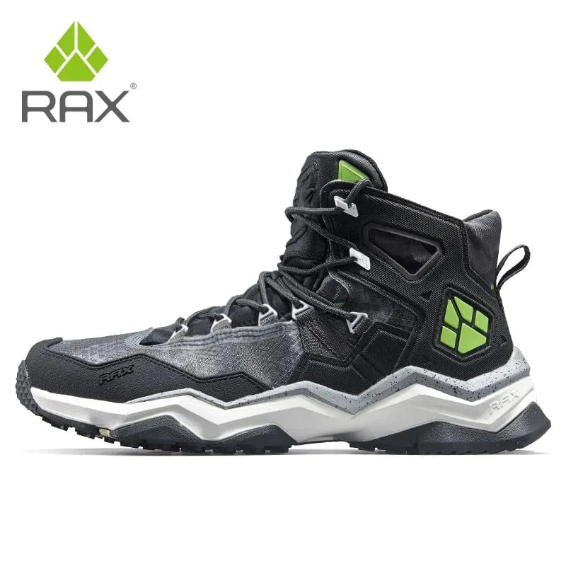 RAX Männer Wandern Schuhe Mid-top Wasserdichte Outdoor Sneaker Männer Leder Trekking Stiefel Trail Camping Klettern Jagd Turnschuhe Frauen